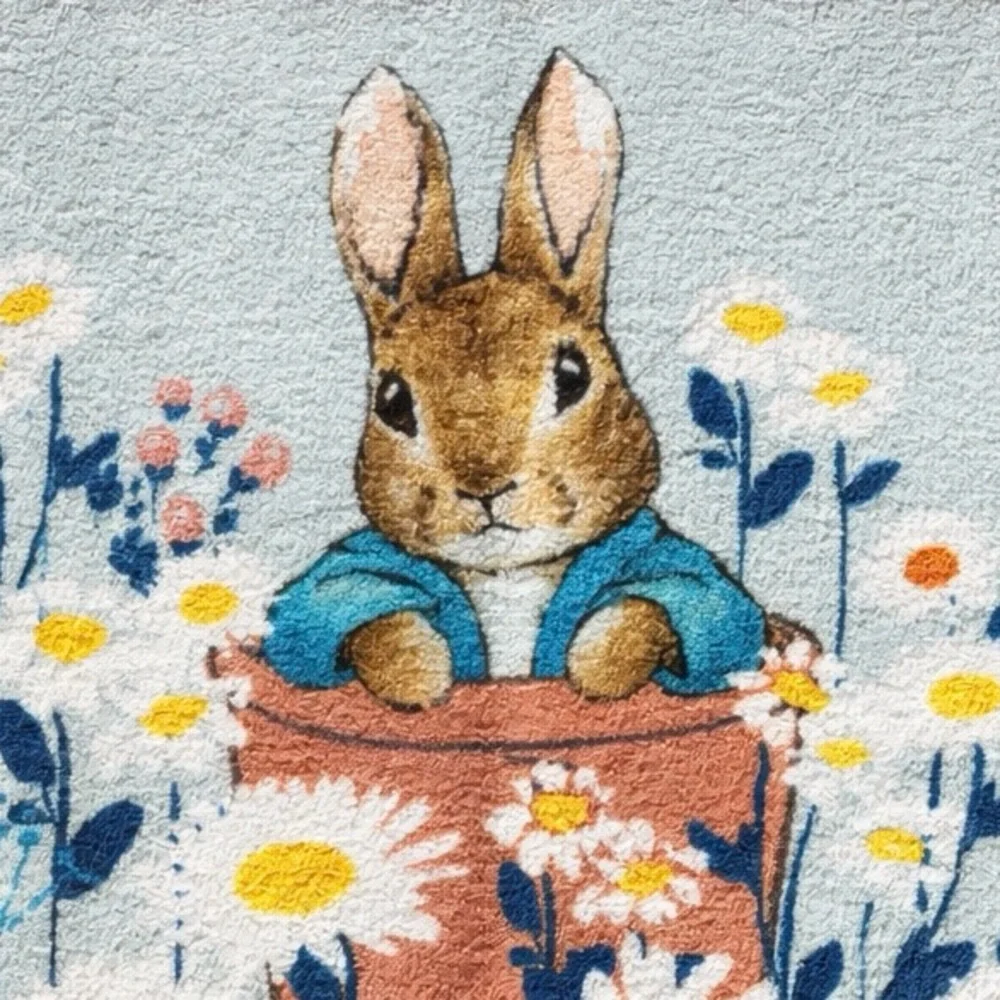 Peter Rabbit Accent Rug – 26x45 – Woodland Nursery Decor – NEW